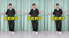 左右并步-曳步舞动作合集（横屏）