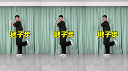 毽子步-曳步舞动作合集（横屏）