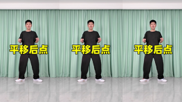 平移后点-曳步舞动作合集（横屏）